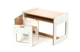 stolik-z-krzeselkiem-dla-dziecka-bialo-debowy-tb-340