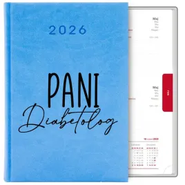 kalendarz-ksiazkowy-blekitny-planer-a5-2026-prezent-dla-pani-diabetolog-wz