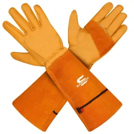 2-x-rekawice-ogrodowe-robocze-skorzane-dlugie-mocne-ochronne-xl-do-przycina