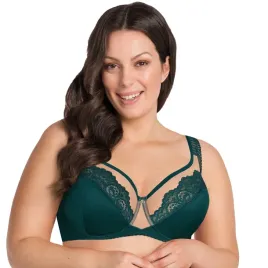gorsenia-k441-luisse-zielony-biustonosz-miekki-soft-100d