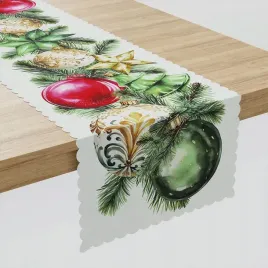 bieznik-stol-swiateczny-38x160-wodoodporny-bombki-bialy-obrus-serweta