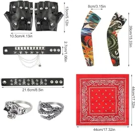 2-x-akcesoria-rockman-dodatki-do-stroju-metal-80-90-chusta-kostium-metalowi