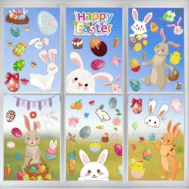 2-x-109x-naklejki-wielkanocne-na-okno-pisanki-wielkanoc-zajaczki-dekoracje
