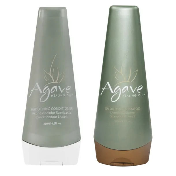 ZESTAW AGAVE Szampon 250ml + Odżywka 250ml po Nanoplastii i Keratynie
