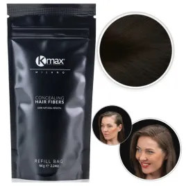 zageszczanie-wlosow-kmax-mikrowlokna-saszetka-64g-premium-ciemny-braz