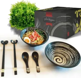 2-x-8x-miski-do-ramenu-paleczki-lyzki-zestaw-ceramiczny-20-cm-uzu-prezent-d