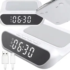 ladowarka-bezprzewodowa-budzik-zegar-elektroniczny-indukcyjna-led-alarm