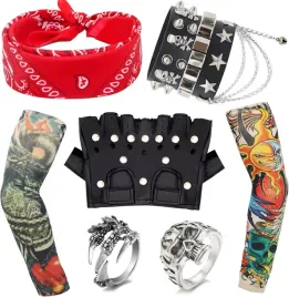 2-x-9x-akcesoria-rockman-stroj-przebranie-meskie-okulary-bandana-chusta-zes