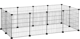 2-x-wybieg-dla-swinki-morskiej-krolika-regulowany-skladany-kojec-duzy-stalo