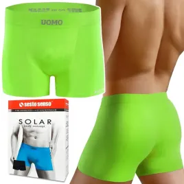 bokserki-meskie-sesto-senso-bm07-dopasowane-majtki-szorty-zielone-l-xl