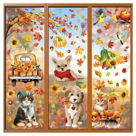 2-x-93x-naklejki-na-okno-jesien-jesienne-na-szybe-liscie-ozdoby-samoprzylep