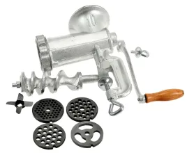 2-x-maszynka-zeliwna-do-mielenia-miesa-10-nadziewarka-3-lejki-4-sita