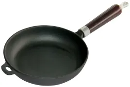 2-x-patelnia-zeliwna-24-cm-ciezka-gleboka-indukcja-gaz-king-hoff