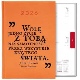 kalendarz-pomarancz-a5-2026-prezent-dla-fana-lotr-j-r-r-tolkien-cytaty-wz