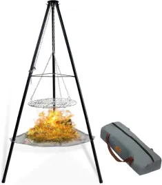 2-x-grill-ogrodowy-palenisko-wiszace-trojnog-duzy-50cm-ruszt-do-ogrodu-na-t