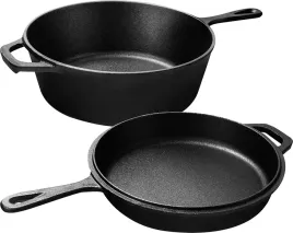2-x-garnek-zeliwny-kociolek-na-grill-ognisko-patelnia-garnek-2w1-turystyczn