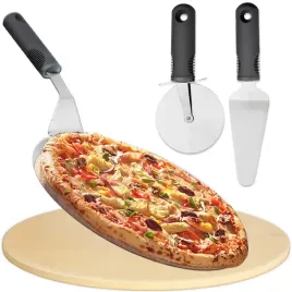 2-x-zestaw-do-pizzy-kamien-taca-lopatka-radelko-4-el