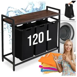 kosz-na-pranie-bielizne-waski-czarny-z-polka-loft-duzy-120-litrow-finn