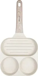 2-x-patelnia-z-powloka-marmurkowa-3-sekcje-bezowa-jajek-placuszkow-grill