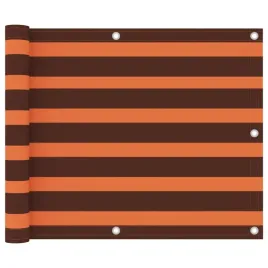 vidaxl-parawan-balkonowy-pomarancz-i-braz-75x600-cm-tkanina-oxford