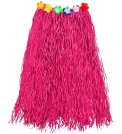 spodnica-hawajska-rozowa-hawaje-hula-rafia-80-cm