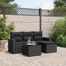 vidaxl-5-cz-zestaw-wypoczynkowy-do-ogrodu-poduszki-czarny-rattan-pe
