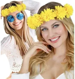 opaska-na-glowe-z-zoltymi-kwiatami-wiosenna-w-stylu-wiosennym-dodatek