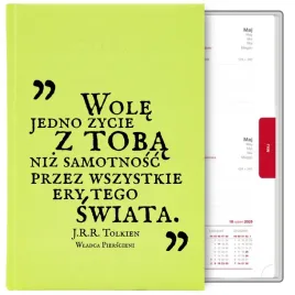 kalendarz-seledynowy-a5-2026-prezent-dla-fana-lotr-j-r-r-tolkien-cytaty-wz