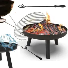 2-x-palenisko-ogrodowe-ognisko-grill-ruszt-60-cm-nozki-z-rusztem-poker-grat