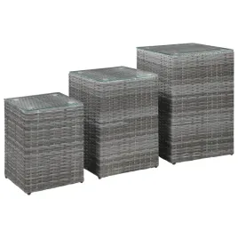 vidaxl-stoliki-boczne-3-szt-szklane-blaty-szare-polirattan