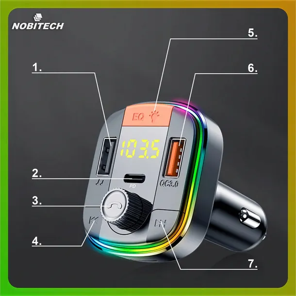 transmiter-fm-ladowarka-bluetooth-bt-usb-qc-3-0-typ-c-pd-led-mp3-micro-sd-zasilanie-gniazdo-zapalniczki-samochodowej-12v-gniazdo-zapalniczki-samochodowej-24v