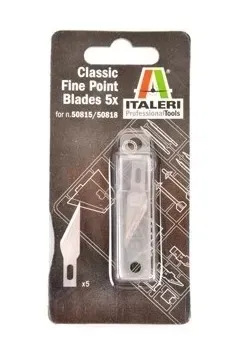 Italeri 50824 zestaw 5 ostrzy precyzyjnych do noża