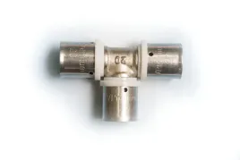 vesbo-pex-trojnik-20-mm-zaprasowywana-zacisk-u