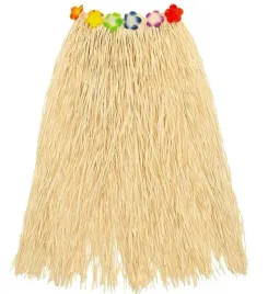 spodnica-hawajska-bezowa-hawaje-hula-rafia-80-cm