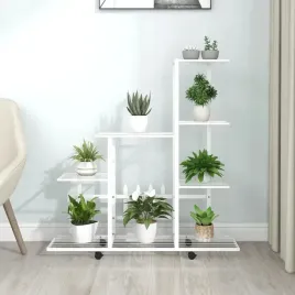 vidaxl-stojak-na-kwiaty-na-kolkach-945x25x925-cm-bialy-metalowy