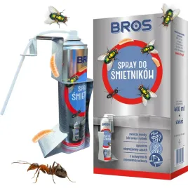 bros-spray-do-smietnikow-400ml-zestaw-z-uchwytem