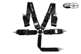pasy-sportowe-slide-quick-5p-3-czarne-homologacja-sfi