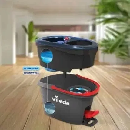 vileda-zestaw-obrotowy-h2pro-spin-mop-system-178332-stan-nowy-typ-obrotowy
