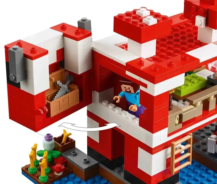 lego-minecraft-dom-grzybowej-krowy-wiek-dziecka-8-lat