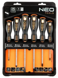 neo-tools-zestaw-wkretakow-srubokretow-6-szt-plaskie-i-krzyzowe-komplet