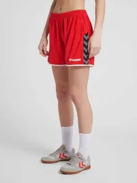 hummel-spodenki-damskie-sportowe-czerwone-s-puw