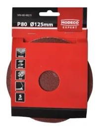 papier-scierny-krazki-rzep-modeco-expert-5szt-gr-80-125mm