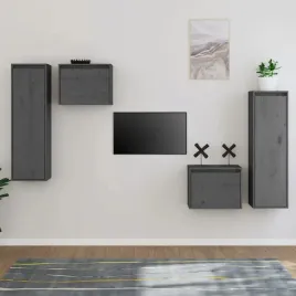 vidaxl-szafki-pod-tv-4-szt-szare-lite-drewno-sosnowe