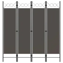 vidaxl-parawan-4-panelowy-antracytowy-160-x-180-cm