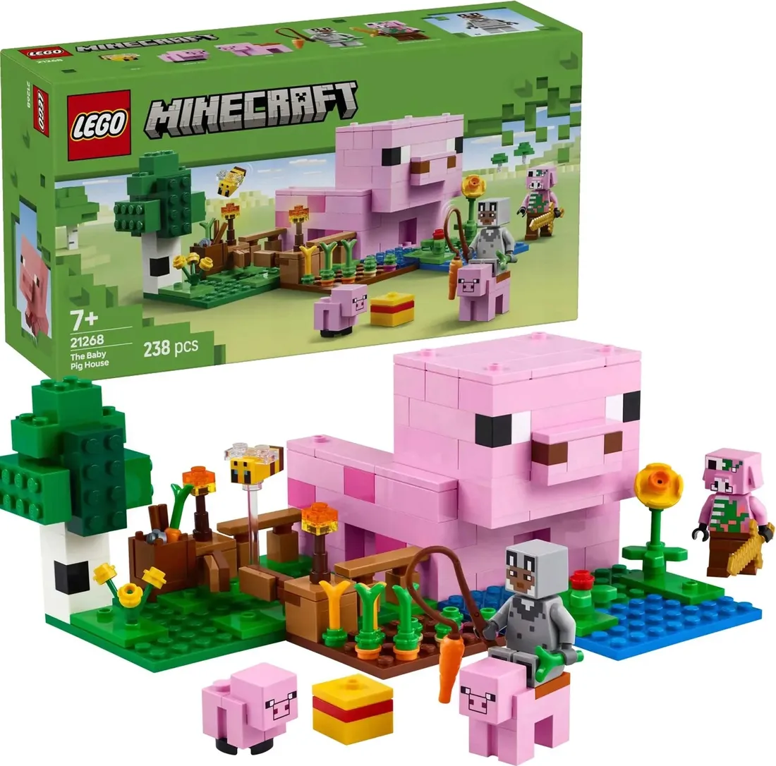 lego-minecraft-dom-prosiaczka-stan-nowy