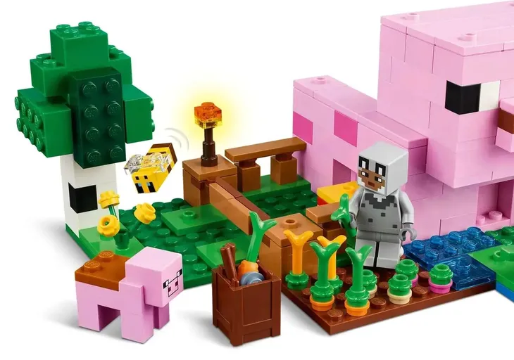 lego-minecraft-dom-prosiaczka-wiek-dziecka-7-lat