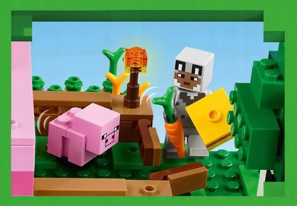 lego-minecraft-dom-prosiaczka-stan-nowy