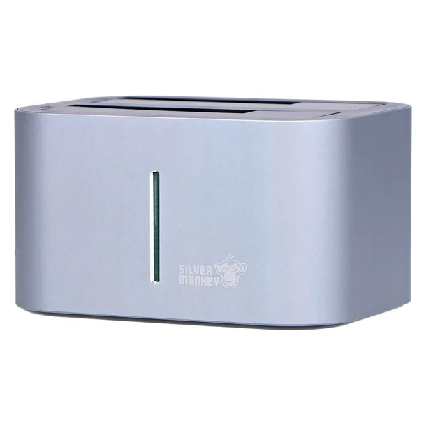 stacja-dokujaca-silver-monkey-2x-hdd-sdd-2-5-3-5-stan-nowy-interfejs-usb-3-0