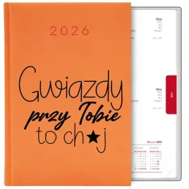 kalendarz-ksiazkowy-pomaranczowy-a5-2026-prezent-gwiazdy-przy-tobie-to-ch-j