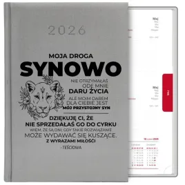 kalendarz-ksiazkowy-srebrny-a5-2026-terminarz-zabawny-prezent-dla-synowej